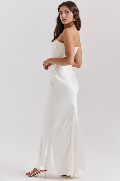 Elegant Satin Gown for Special Occasions
