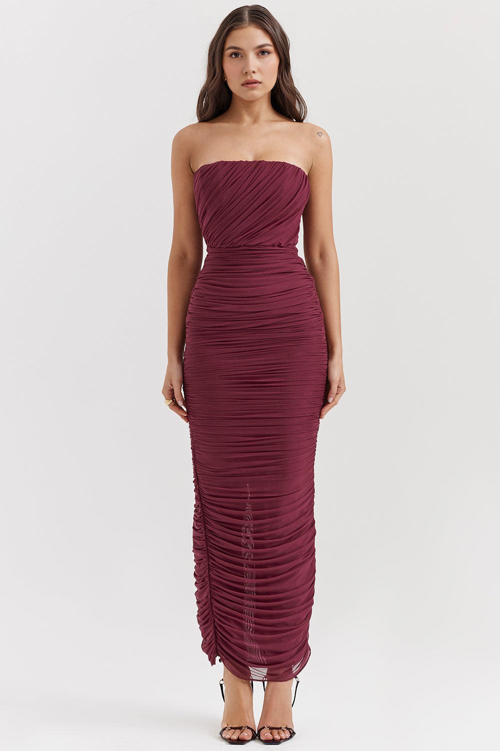 Chic Mesh Maxi for Confident Curves