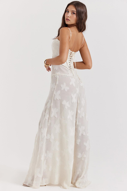 Romantic Floral Gown for Timeless Beauty
