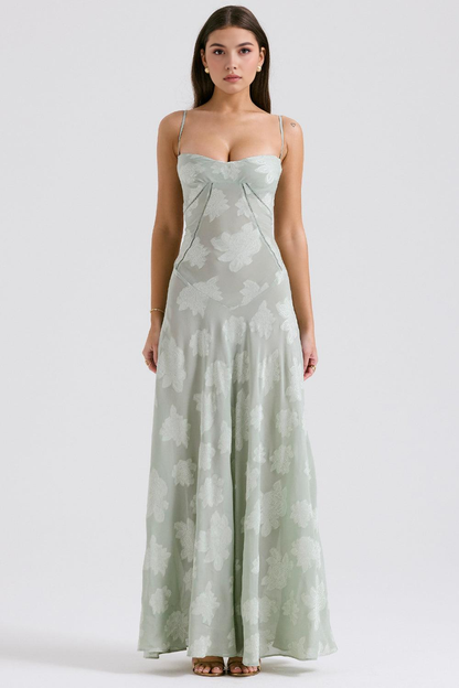 Romantic Floral Gown for Timeless Beauty