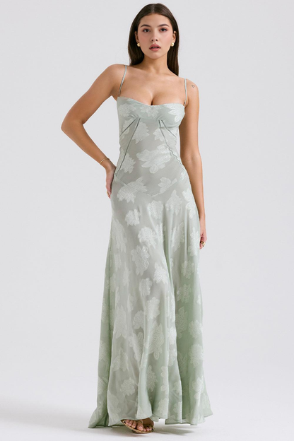 Romantic Floral Gown for Timeless Beauty