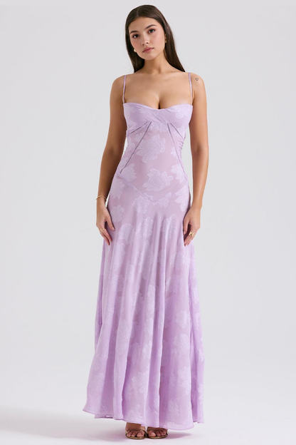 Romantic Floral Gown for Timeless Beauty