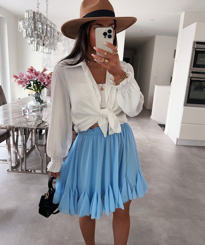 Effortless Elegance Balloon Blouse