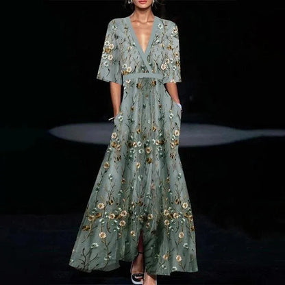 Gemma Floral Elegance Dress