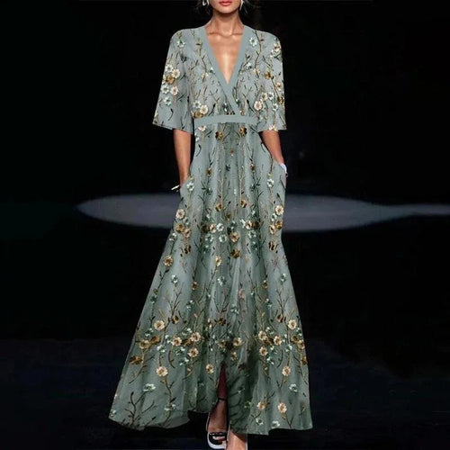 Gemma Floral Elegance Dress