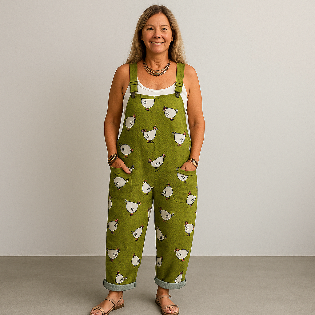 Vintage Flora Jumpsuit