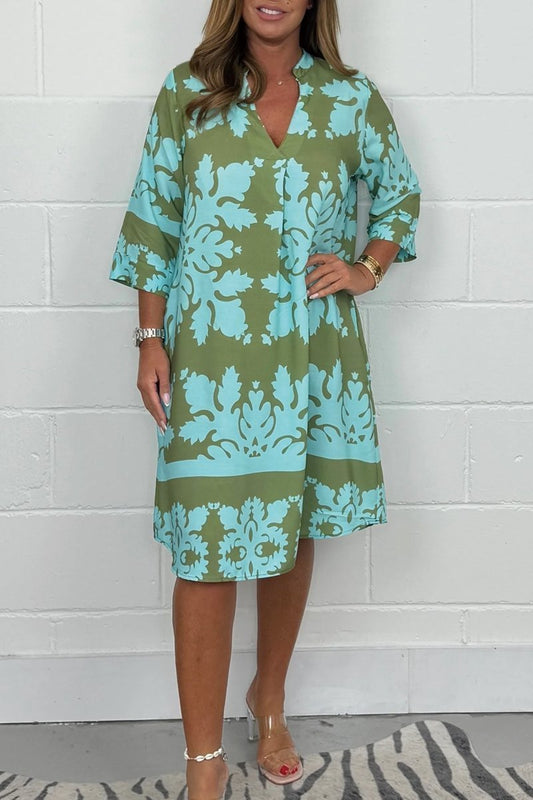 Elegant Breeze Spring Dress