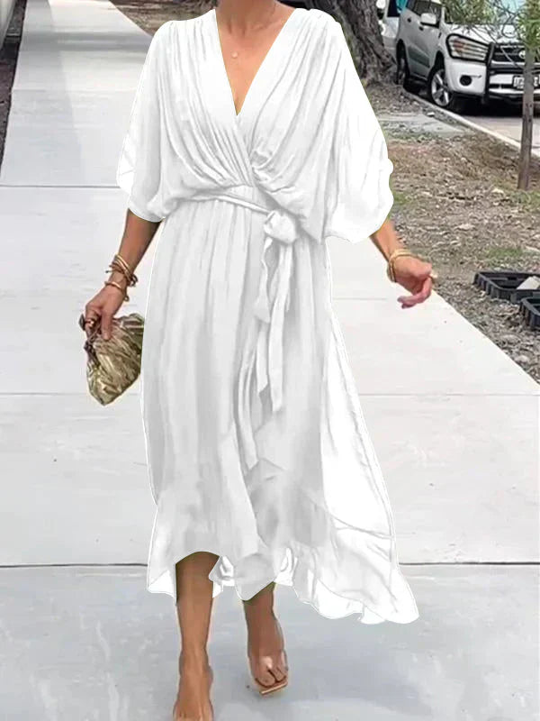 Elegant Chiffon-Seide Dress