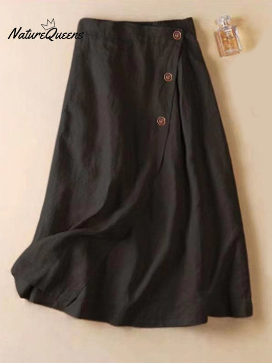 Cooling Floral Summer Skirt
