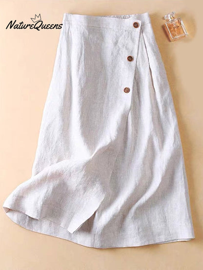Cooling Floral Summer Skirt