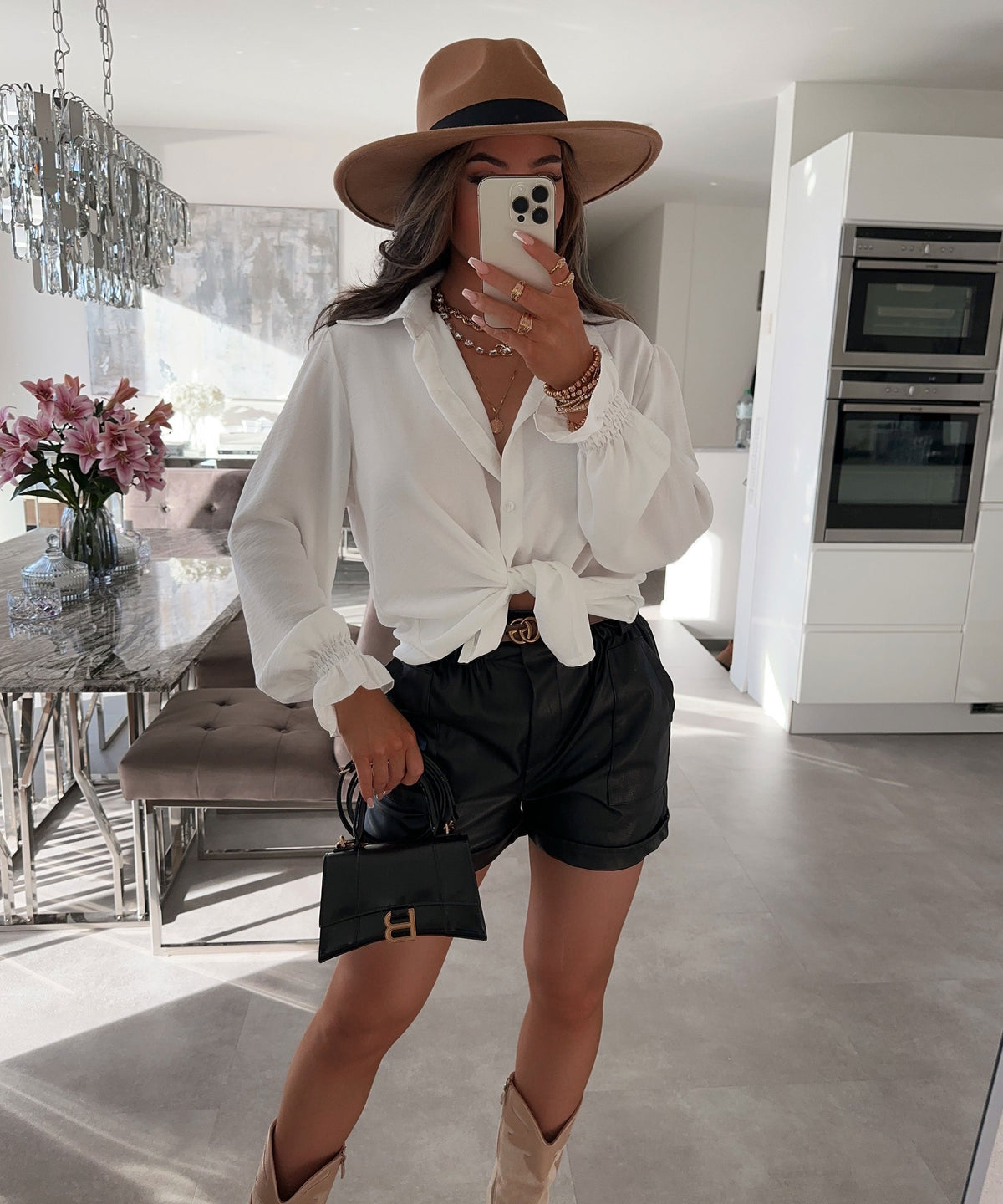 Effortless Elegance Balloon Blouse