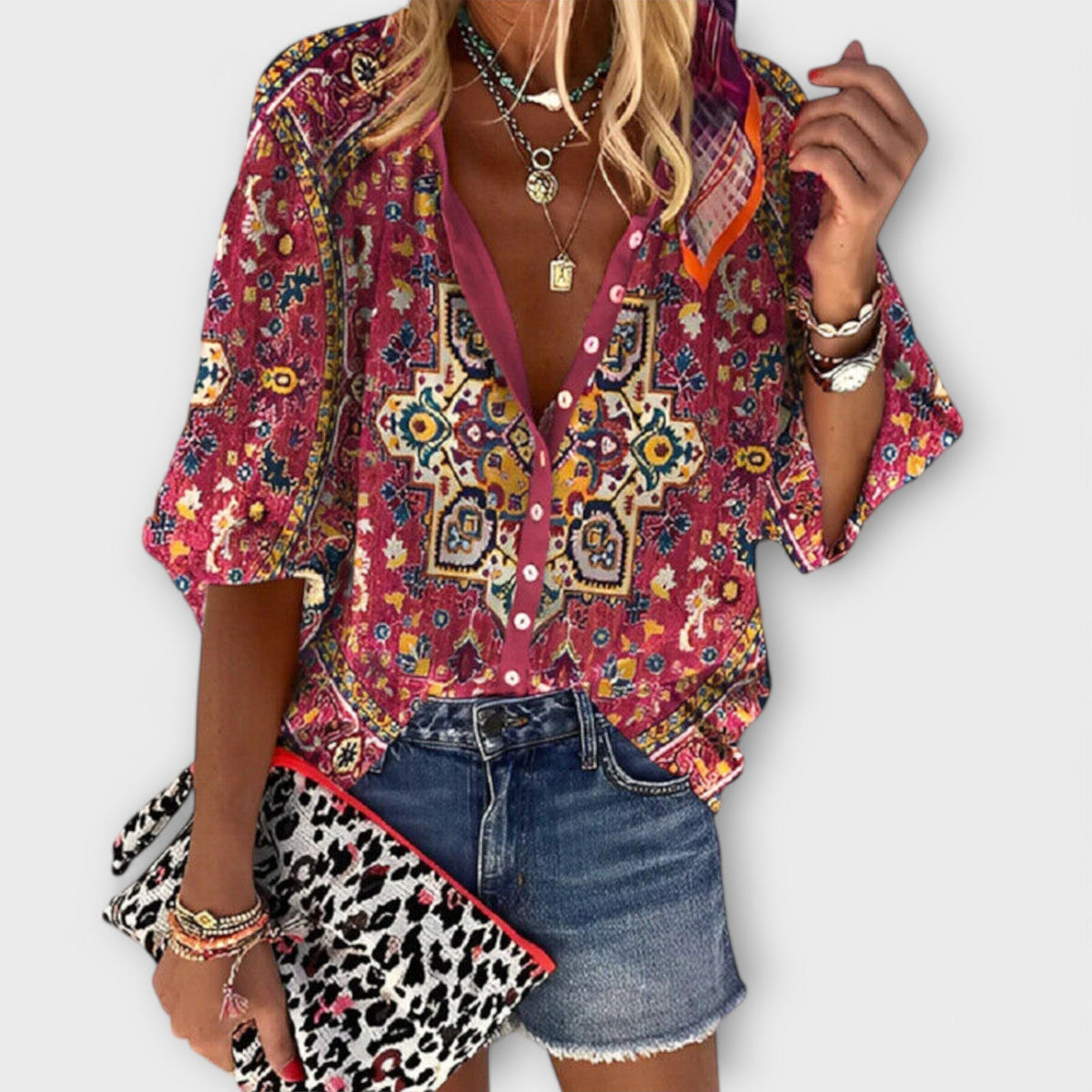 Retro-Chic Blouse