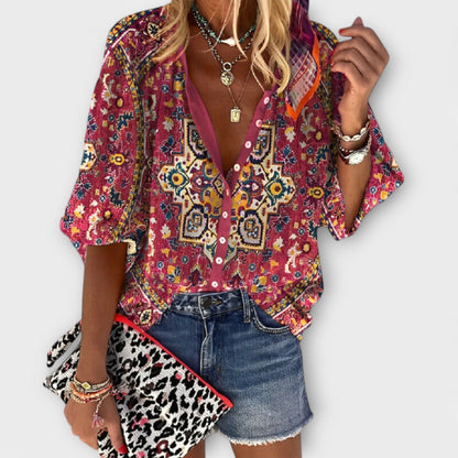 Retro-Chic Blouse
