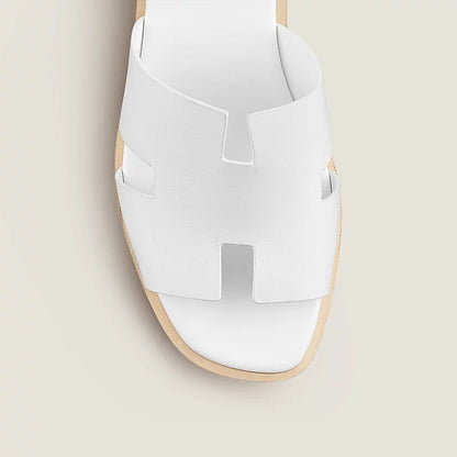 Vegan-Leather Comfort Sandals