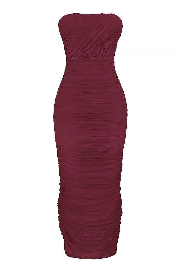 Chic Mesh Maxi for Confident Curves