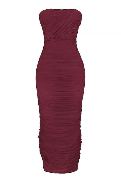 Chic Mesh Maxi for Confident Curves