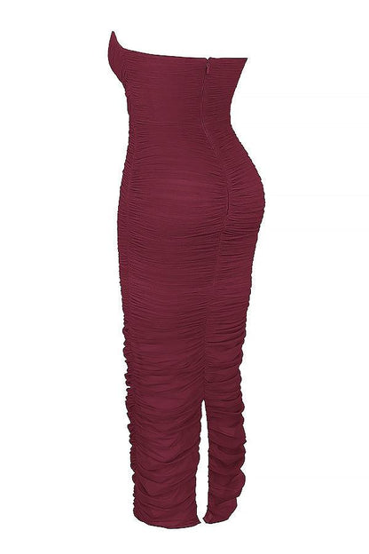 Chic Mesh Maxi for Confident Curves