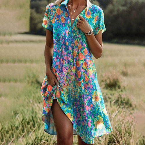Effortless Boho Chic Summer Dress