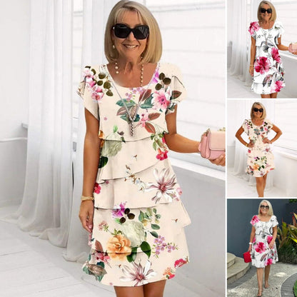 Effortless Floral Beauty Dress