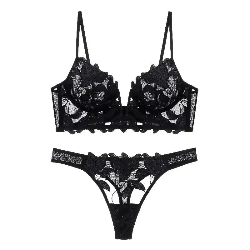 Smoothing-Lace Lingerie Set