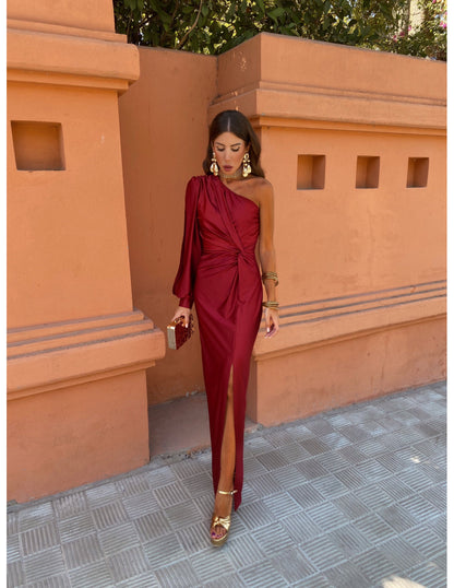 Glam-One-Shoulder Dress