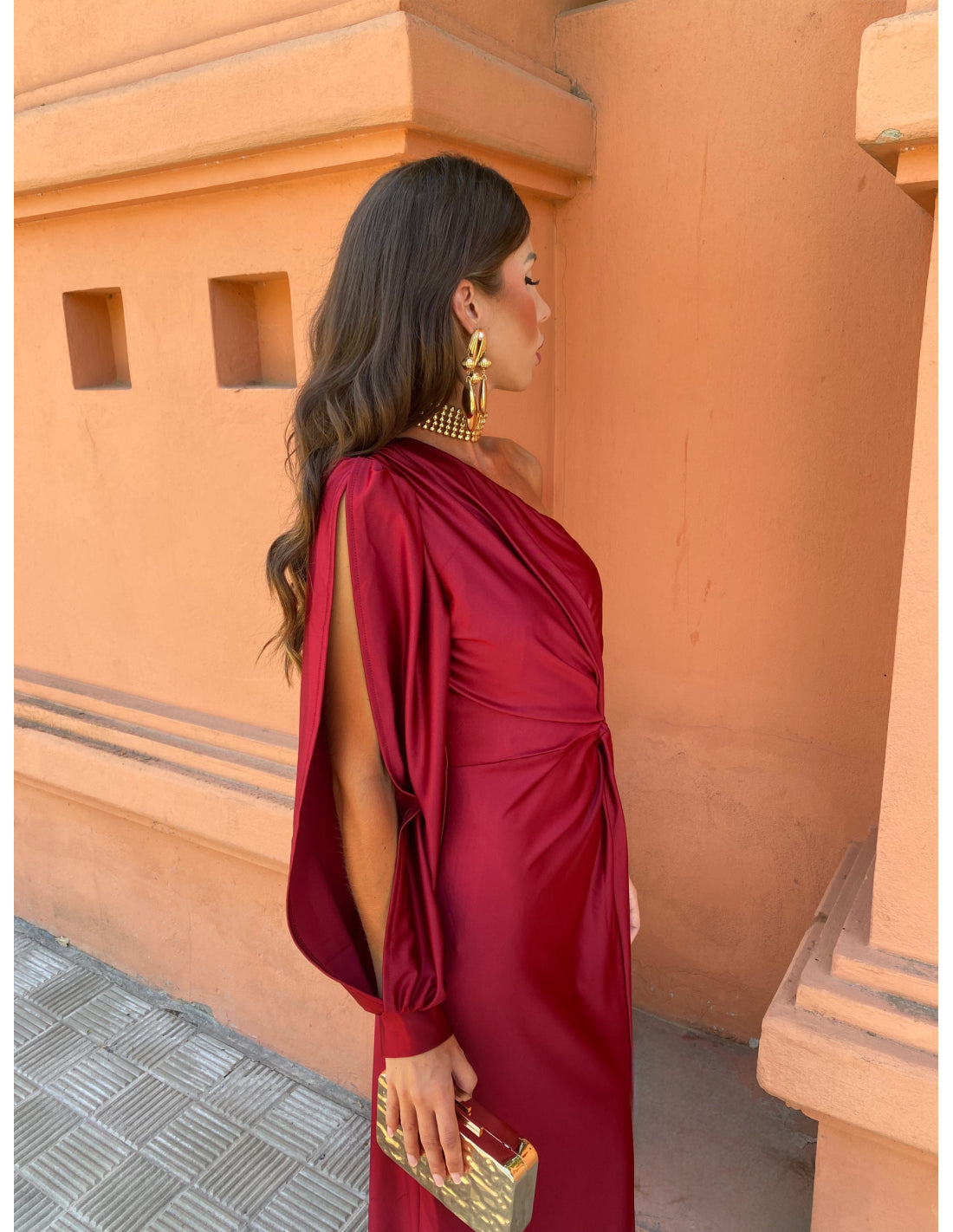 Glam-One-Shoulder Dress
