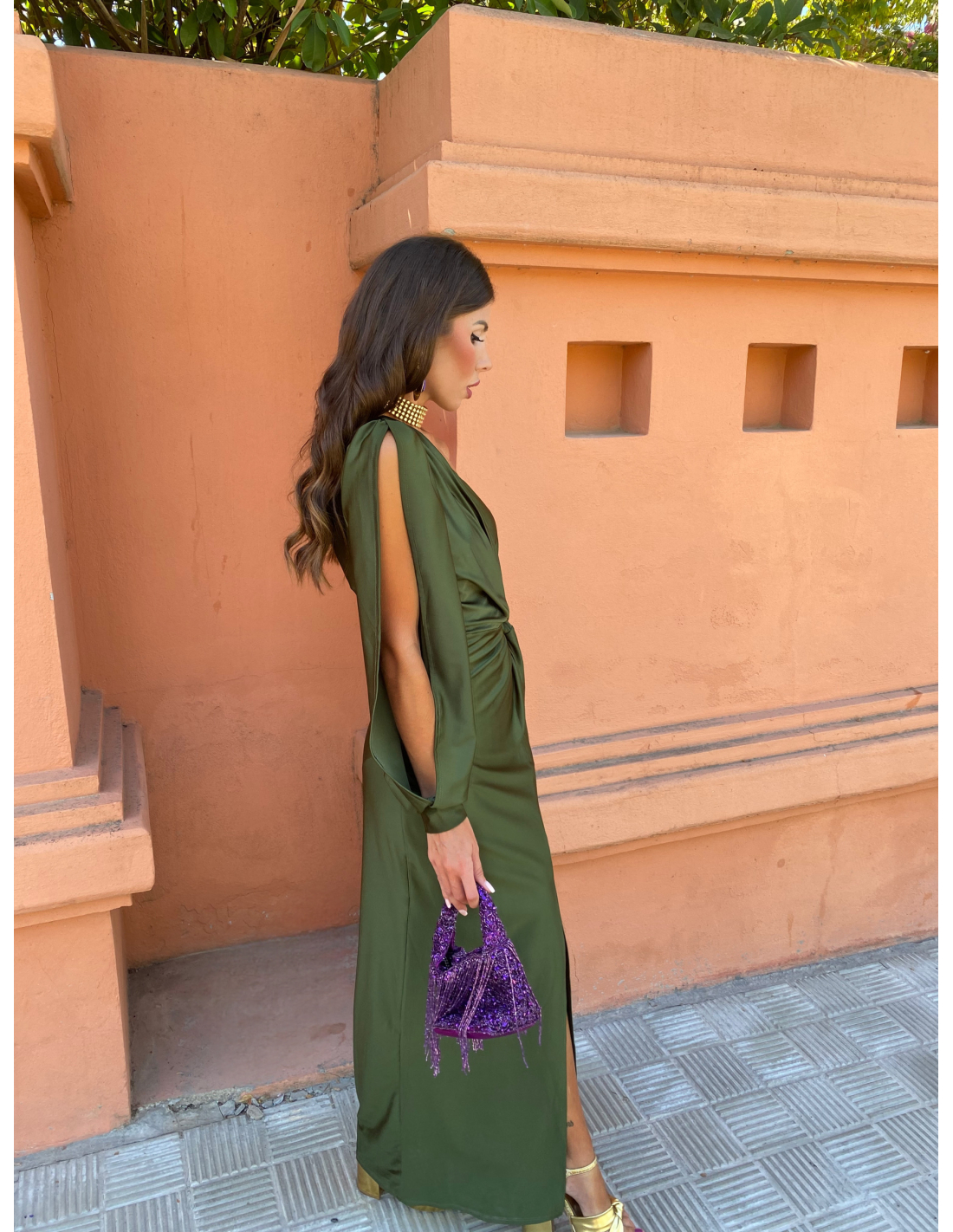 Glam-One-Shoulder Dress