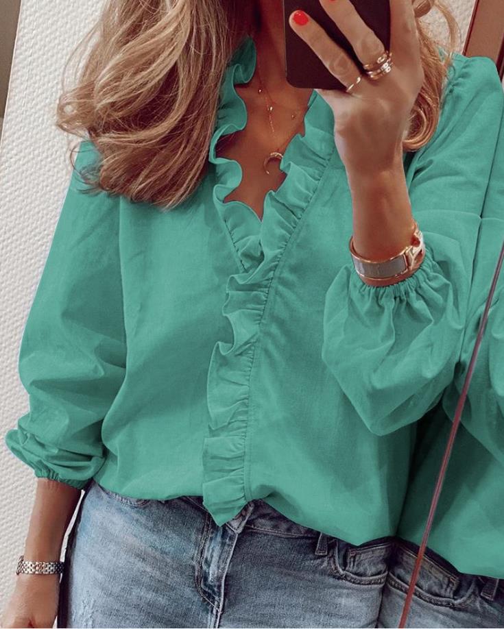 Everyday Chic V-Neck Elegance