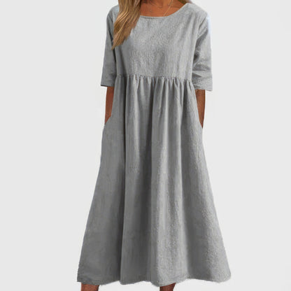 Effortless A-Line Comfort Dress